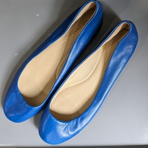 Blue Vera Wang flats